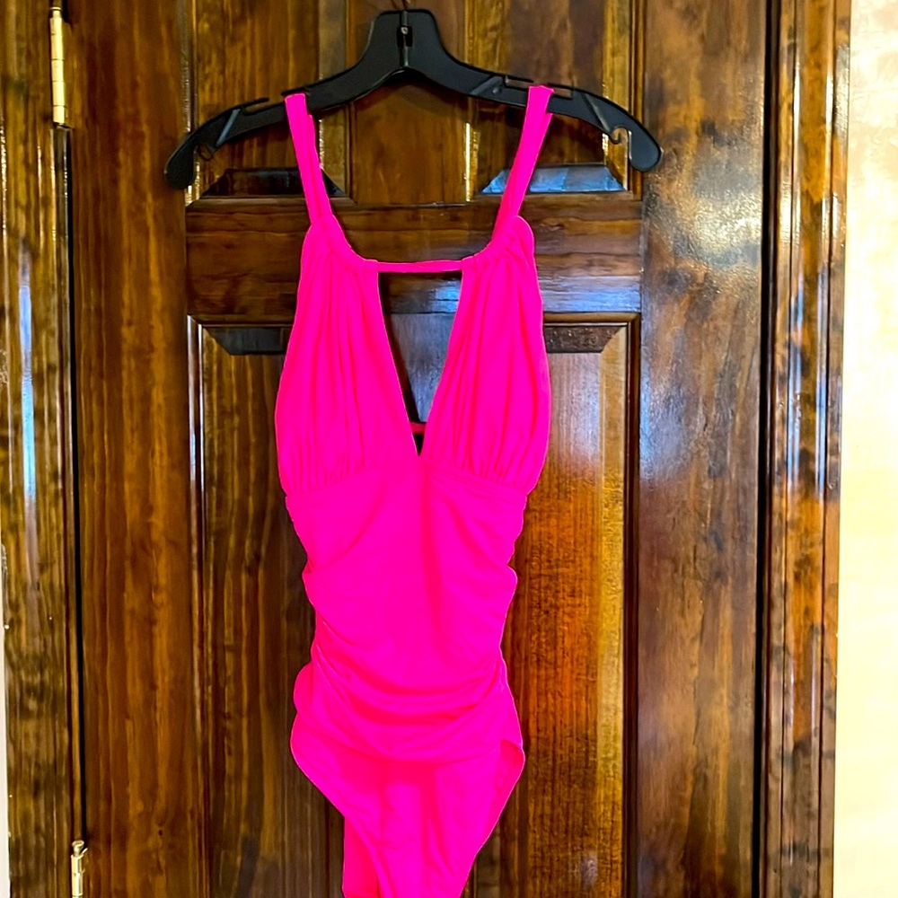 La Blanca hot pink swimsuit